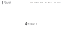 Tablet Screenshot of delmarre.com